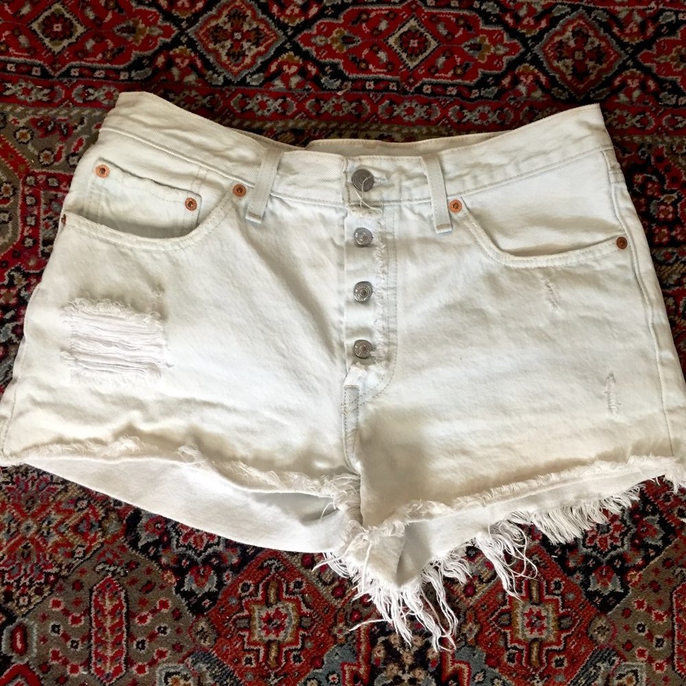 Levi's High Waisted Shorts